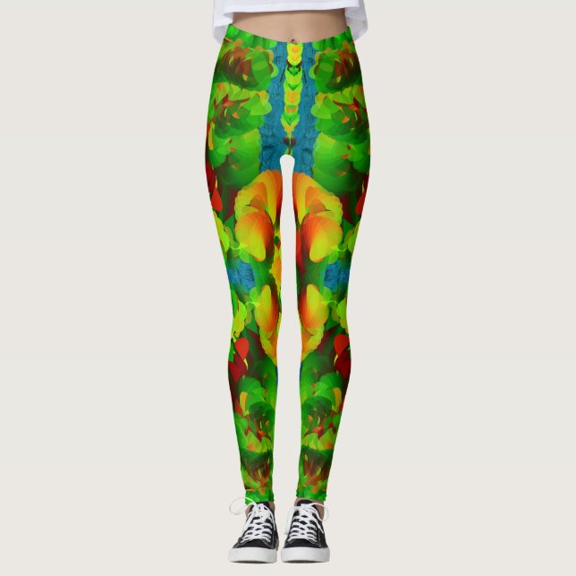 Leggings Herbstfarben (Anverso)