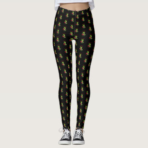 Leggings Hermanas de serpiente y manzana "pecinosamente dul