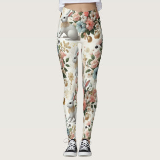 Leggings Hermandad encantada y fantasía floral