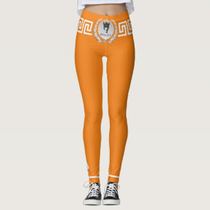 Leggings Hermes, Laurels, griego Key, Hermes Wings Designer