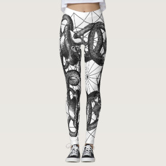 Leggings Hermetica moderna - Medusa entrelazada