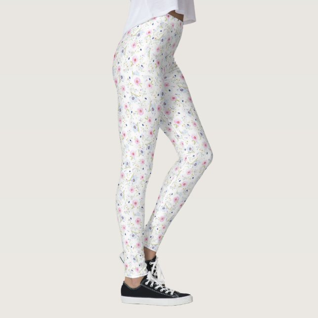 Leggings Hermosa estampa floral (Derecha)