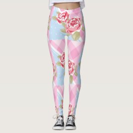 Leggings Hermosa Flora Rosa