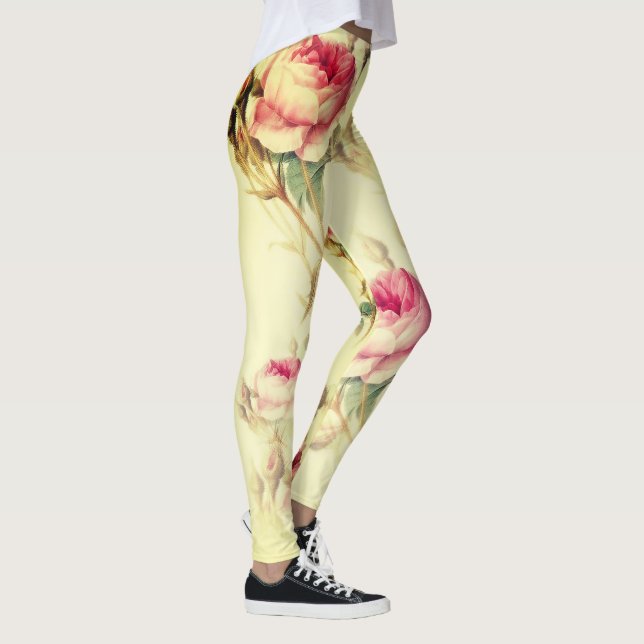 Leggings Hermosa Floral Vintage (Derecha)