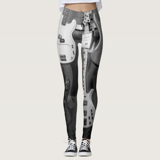Leggings Hermosa Guitarra Bass (Anverso)