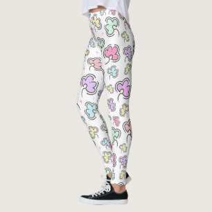 Leggings Hermosa leyenda de patrón floral