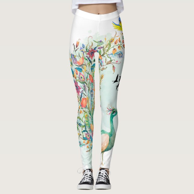 Leggings hermosas aves (Anverso)