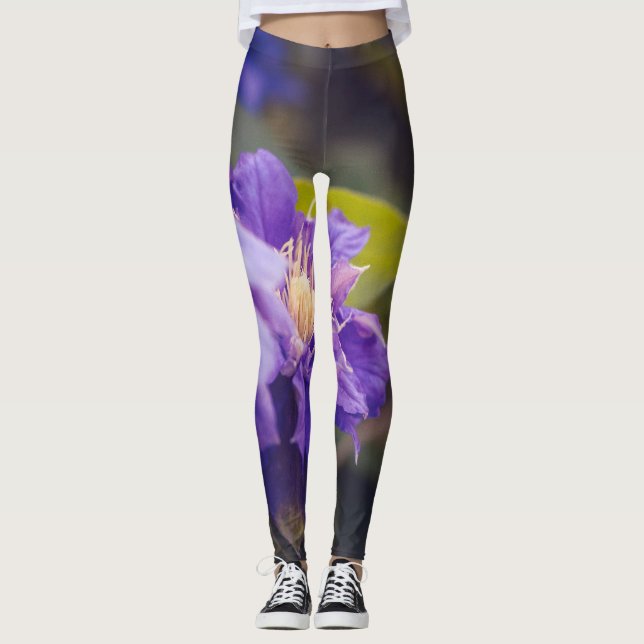 Leggings Hermosas flores (Anverso)