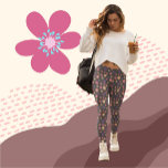 Leggings Hermosas flores sobre fondo marrón oscuro<br><div class="desc">Presentamos nuestras impresionantes leggings florales, perfectas para añadir un toque de elegancia a cualquier conjunto. Estas leggings, hechas con materiales de alta calidad y de gran extensión, ofrecen un confort y un ajuste halagador. El bonito diseño floral es llamativo y femenino, por lo que son perfectos para ocasiones casuales y...</div>