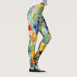 Leggings Hermosas flores y Rosas
