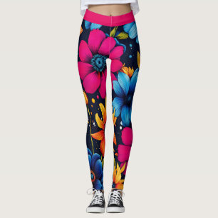 Leggings Hermosas flores y Rosas