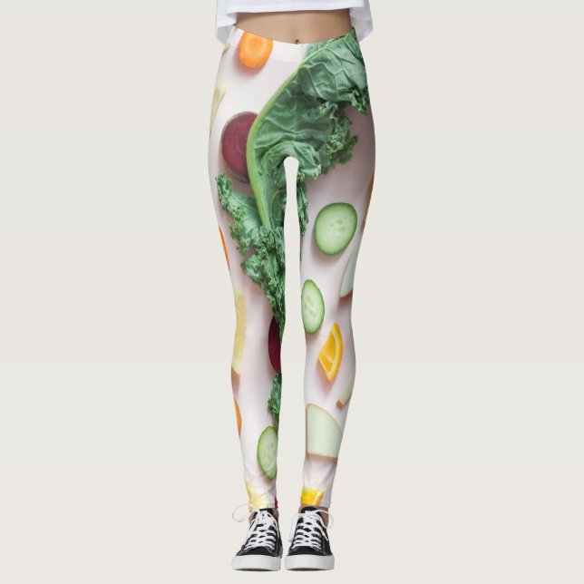 Leggings Hermosas frutas (Anverso)