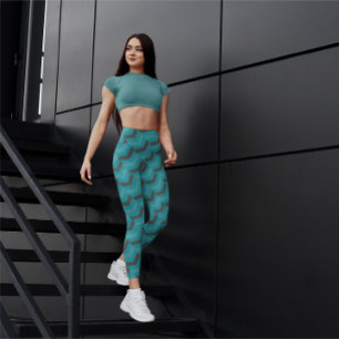 Leggings Hermosas garras verdes de yoga