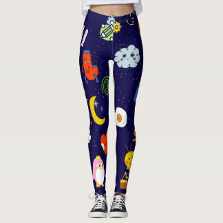 Leggings Hermosas leggamas de yoga impresas