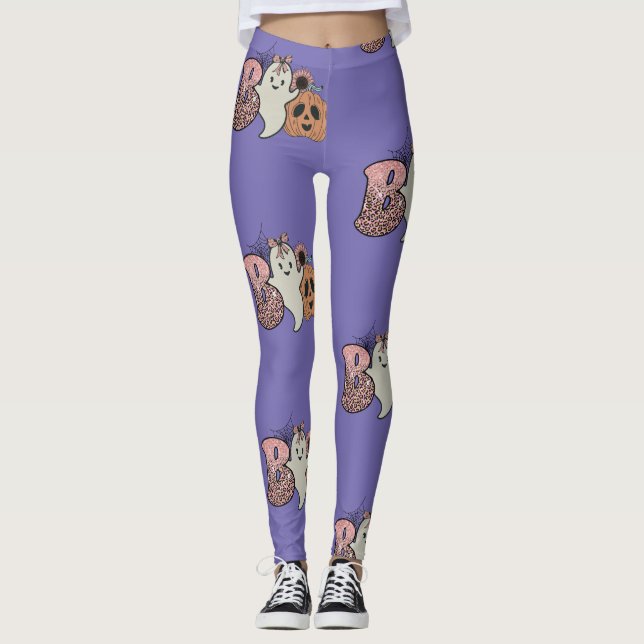 Leggings Hermosas leggantas de Halloween (Anverso)