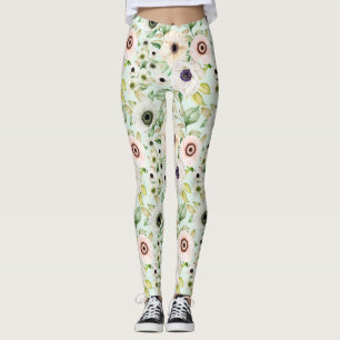 Leggings Hermosas Leggencias Florales