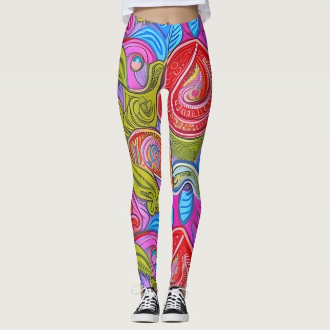 Leggings Hermosas Leggencias Tradicionales (Anverso)