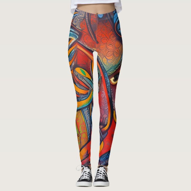 Leggings Hermosas Leggencias Tradicionales (Anverso)