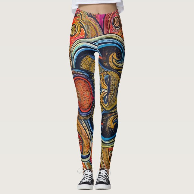 Leggings Hermosas Leggencias Tradicionales (Anverso)