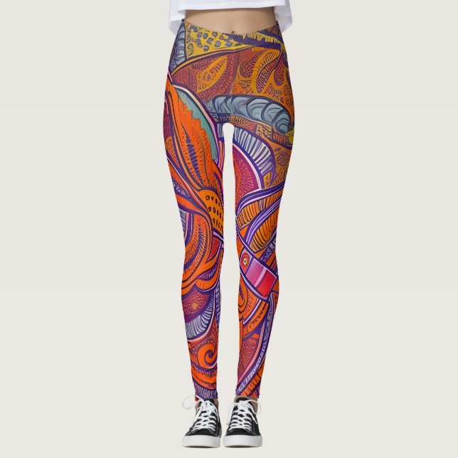 Leggings Hermosas Leggencias Tradicionales (Anverso)