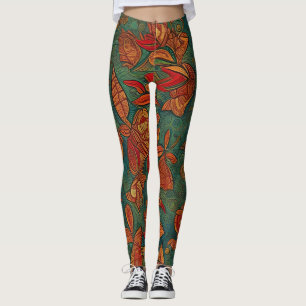 Leggings Hermosas legiones de arte abstracto tradicionales