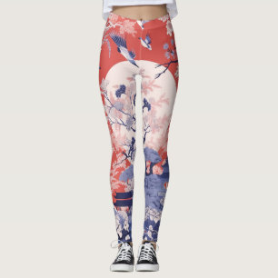 Leggings Hermosas legiones de arte abstracto tradicionales
