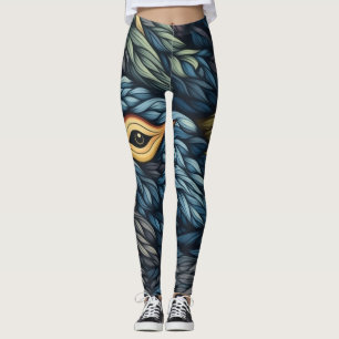 Leggings Hermosas legiones de arte abstracto tradicionales