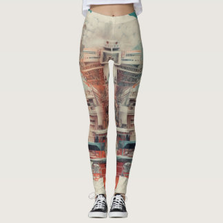 Leggings Hermosas legiones de arte abstracto tradicionales