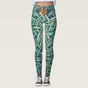 Leggings Hermosas legiones de arte abstracto tradicionales