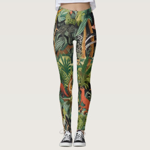 Leggings Hermosas legiones de arte abstracto tradicionales