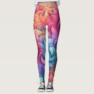 Leggings Hermosas legiones de arte abstracto tradicionales