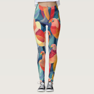 Leggings Hermosas legiones de arte abstracto tradicionales