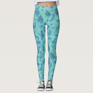 Leggings Hermosas legiones de arte abstracto tradicionales