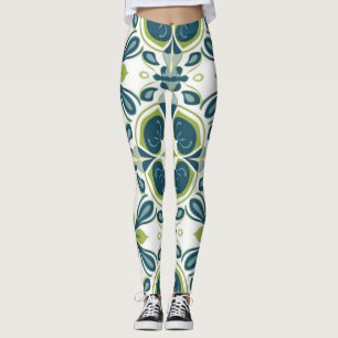 Leggings Hermosas legiones de arte abstracto tradicionales