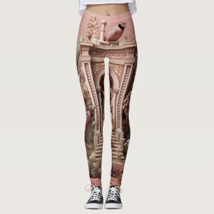 Leggings Hermosas legiones de arte abstracto tradicionales