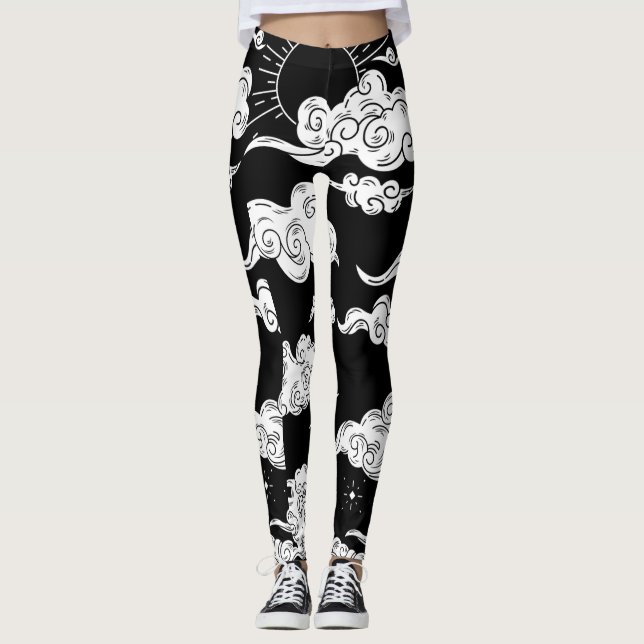 Leggings Hermosas legiones de Halloween (Anverso)