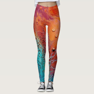 Leggings Hermosas leyendas abstractas tradicionales