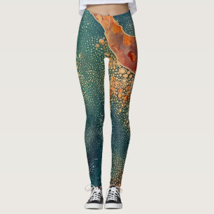 Leggings Hermosas leyendas abstractas tradicionales