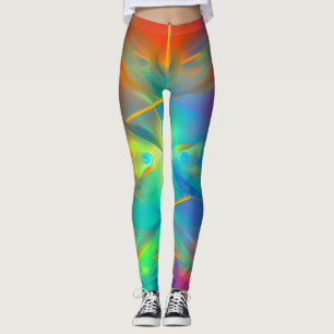 Leggings Hermosas leyendas de arte abstractas