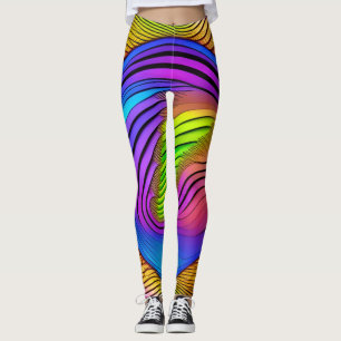Leggings Hermosas leyendas de arte abstractas