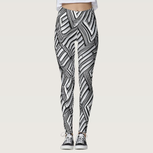 Leggings Hermosas leyendas de diseño abstracto