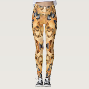 Leggings Hermosas mariposas acuarelas
