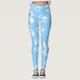 Leggings Hermosas Piernas con Patrona Floral