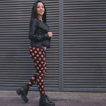 Leggings Hermosas piernas de labios calientes<br><div class="desc">¡Cubra sus piernas con los cálidos labios sexy listos para besarse! Cuidada, divertida y sexy! ¿Por qué conformarse con algo menos? Puedes hacer el fondo de cualquier color que tu corazón desee. ¡Diviértete! Nos gusta el negro, de ahí nuestro nombre "Fenix Negro" pero también nos gusta este diseño en rosa...</div>