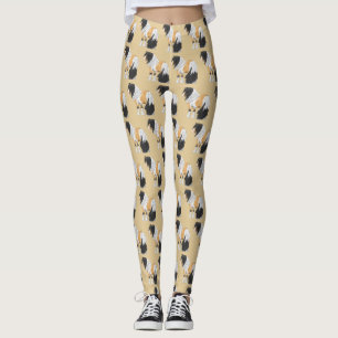 Leggings Hermoso Caballo de enganche de piel de gallina a g