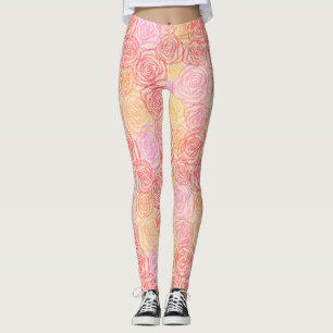 Leggings Hermoso contorno floral