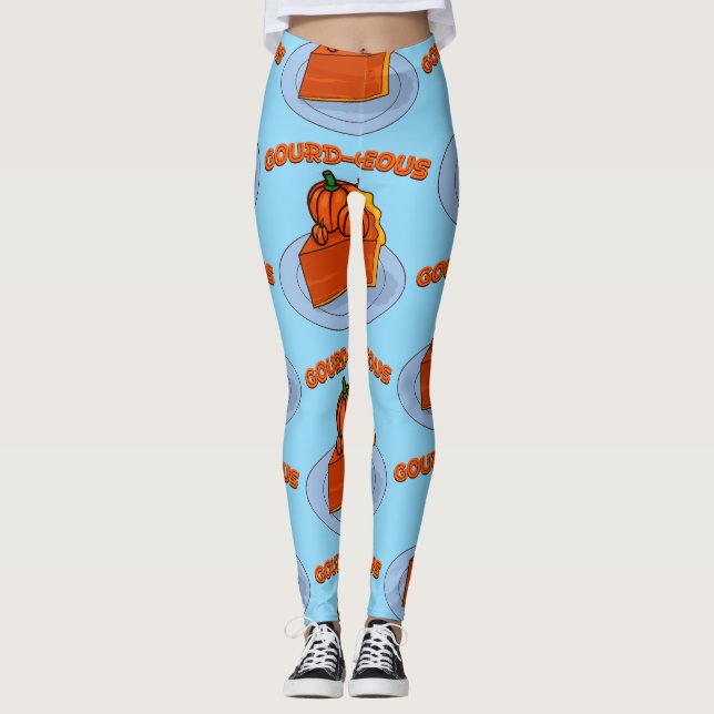 Leggings Hermoso de calabaza (Anverso)