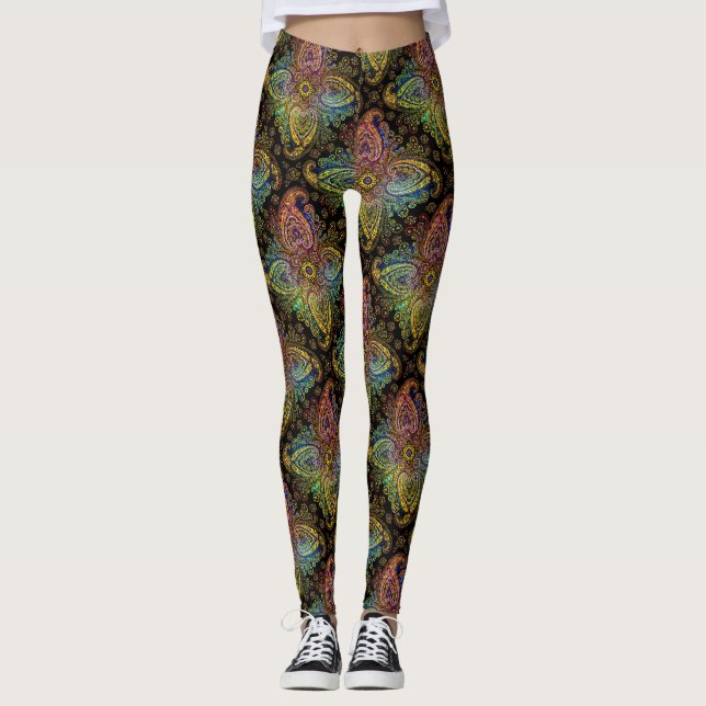 Leggings Hermoso Paisley Motif (Anverso)