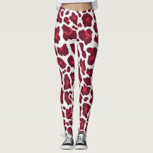 Hermoso patrón animal leopardo de las rosas rojas