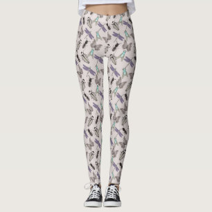 Leggings Hermoso patrón floral